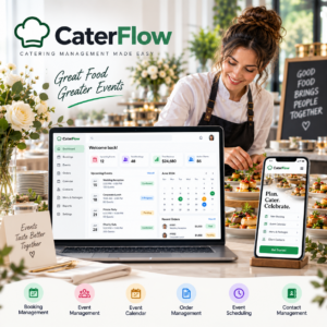 CaterFlow – Catering Booking, Event & Order Management Software