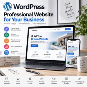 Complete WordPress Website Development, Customization & SEO