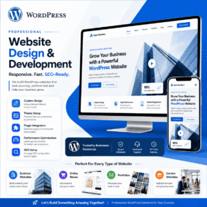 Custom WordPress Website Design & Development Services