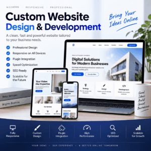 Custom Website Design & Development Services