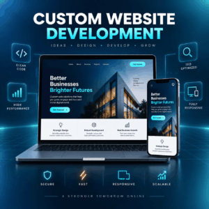 Custom Website Design, Development & Search Optimization
